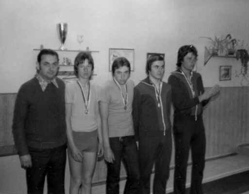 26.4.1980 - L.Gúhl, R.Jukl, M.Plešinger, Z.Gúhl, Z.Kandl