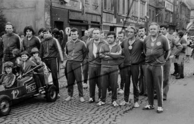 1978 - 1.máj: F.Jakoubek, R.Voráček, L.Gúhl ml. Z.Gúhl, L.Voráček, A.Watzka, J.Socha, F.Nachtmann, S.Sentenský, P.Petřík, J.Procházka, V.Hodás, Schneller, Z.Hruška