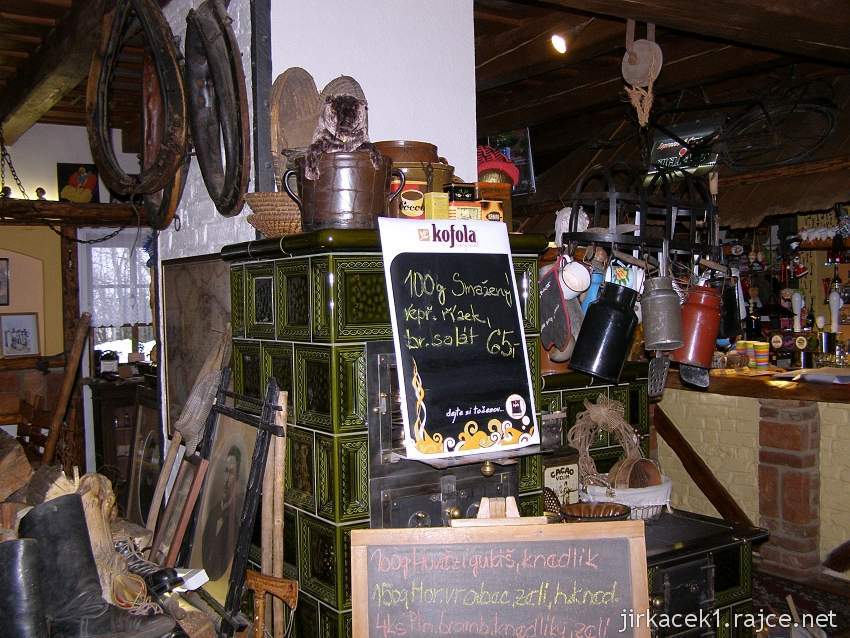 Nová Ves - chata na Vyhlídce - interiér chaty