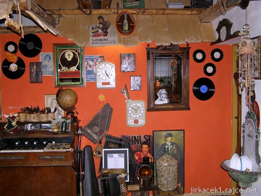 Nová Ves - chata na Vyhlídce - interiér chaty