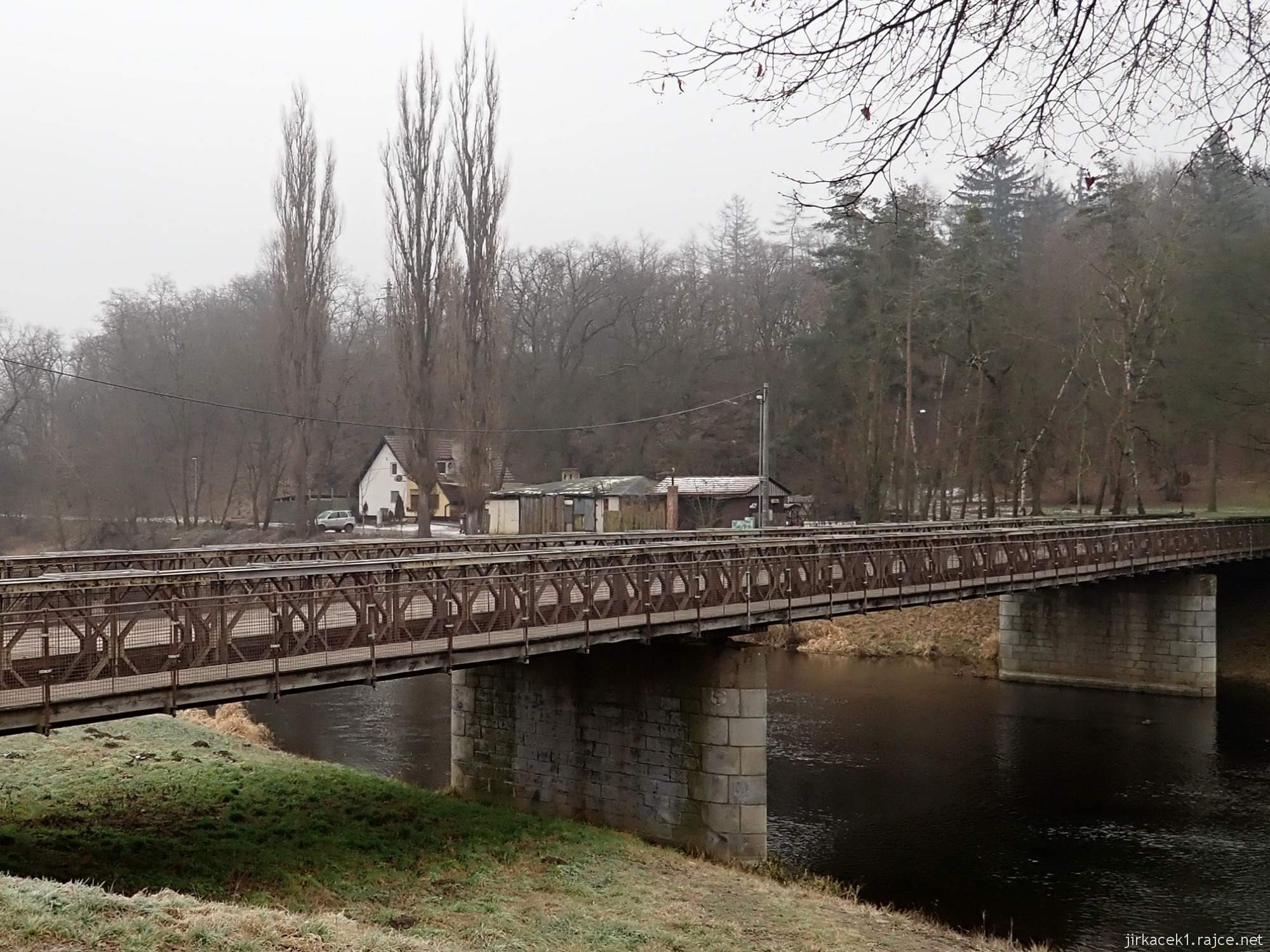 Ivančice - rozhledna Réna - most přes řeku Jihlava