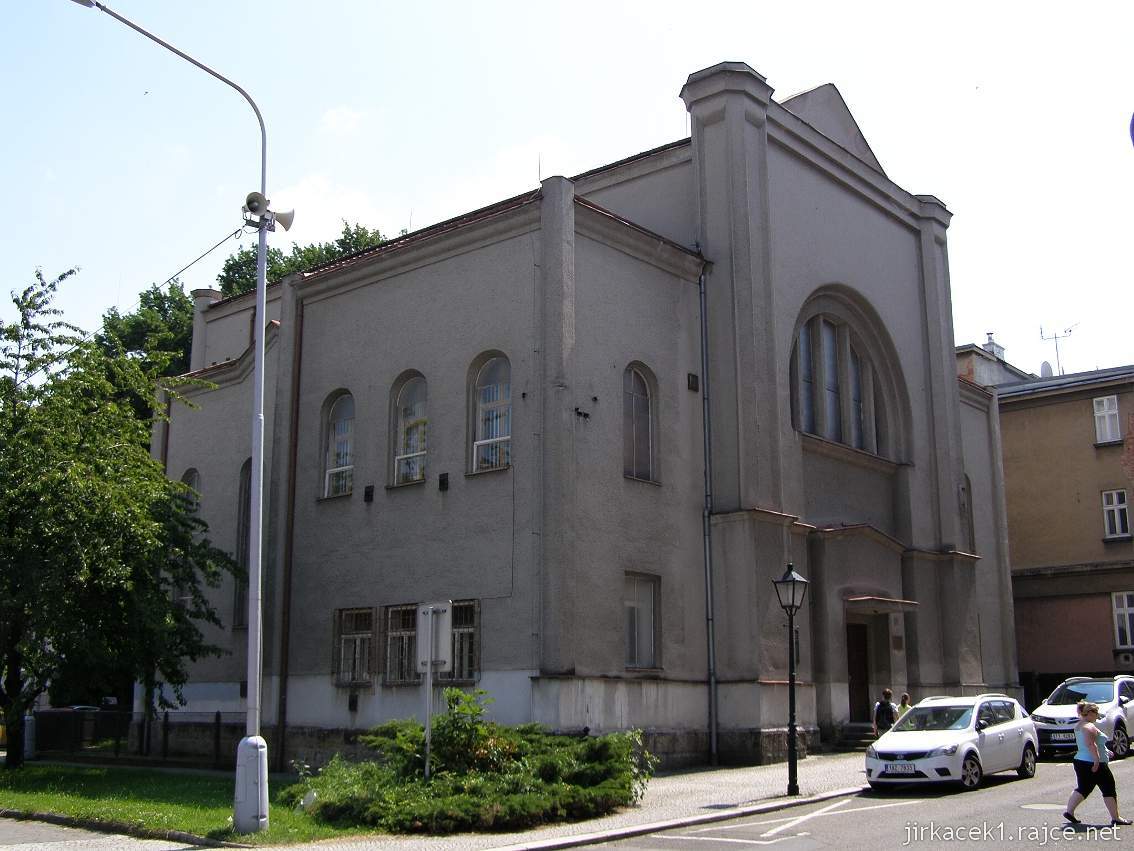Nový Jičín - bývalá židovská synagoga - celkový pohled
