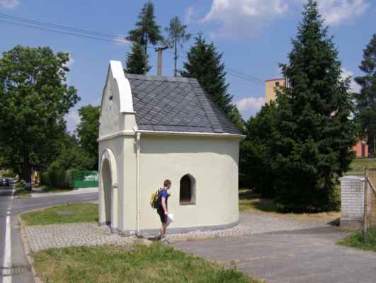 Hlučín - kaple Panny Marie - hledání kešky