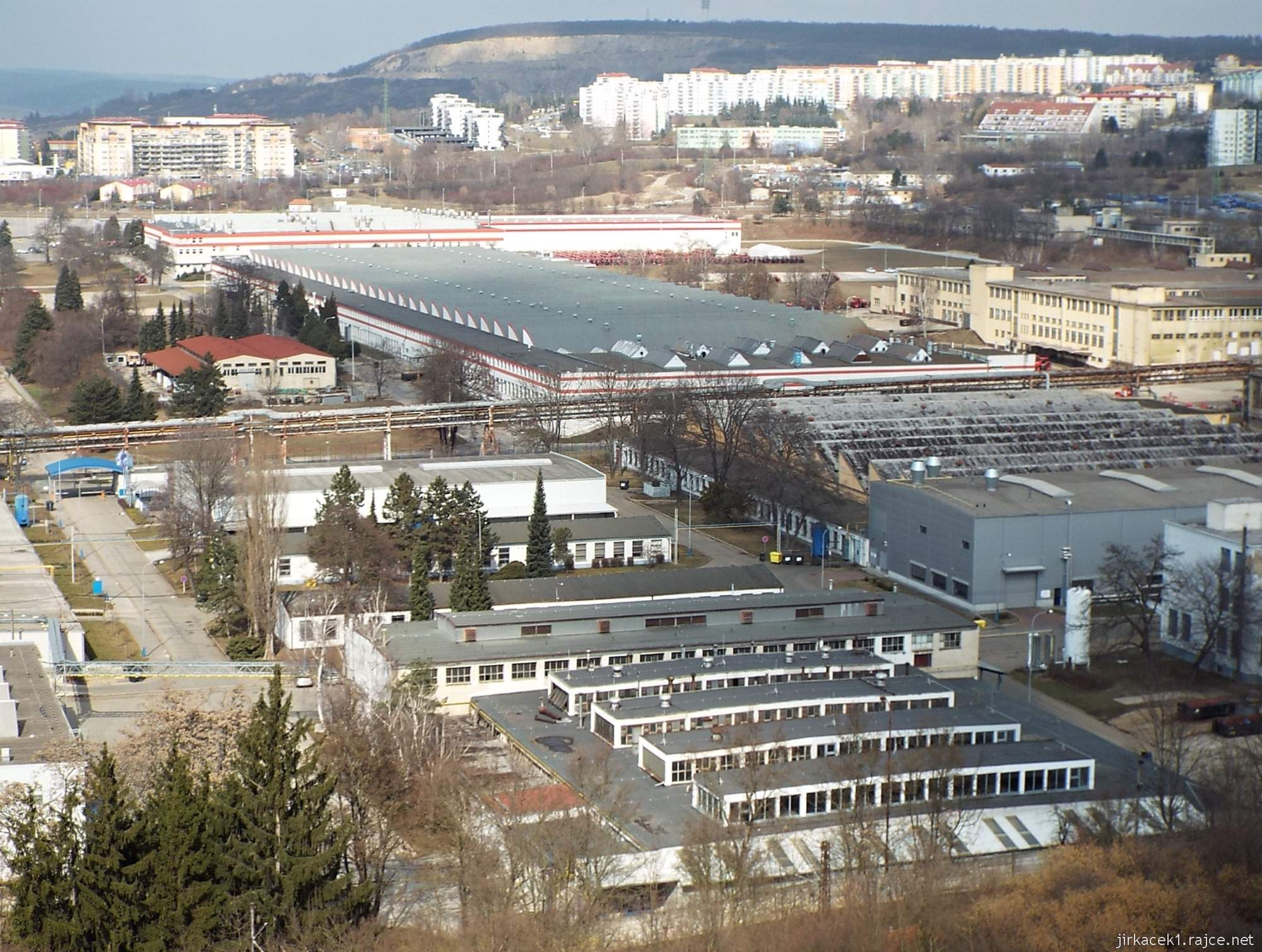 Brno - pohled na město ze Stránské skály