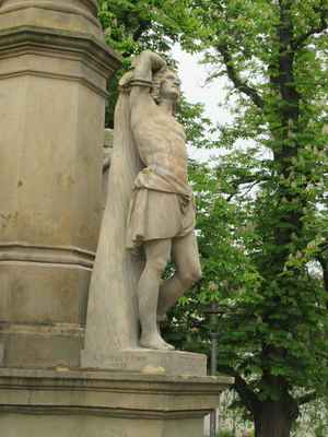 Sv. Sebestian (Karel Dvorak, podle starsi sochy)