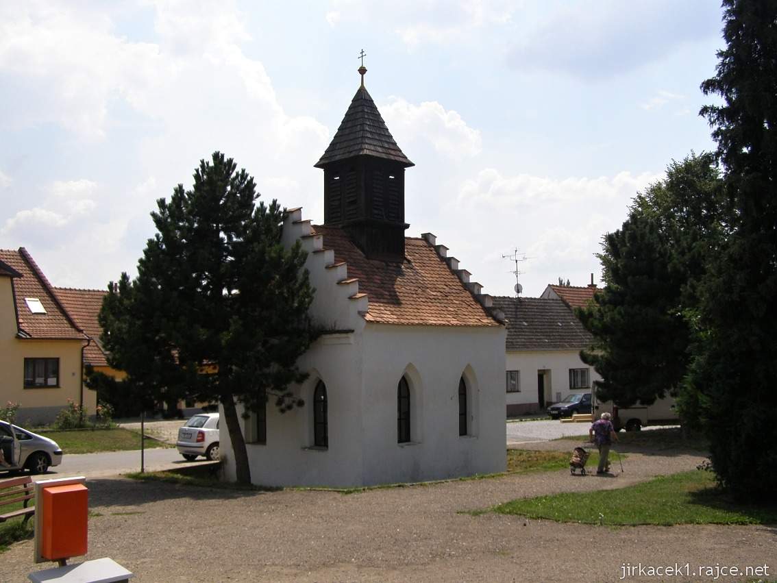 Dolní Kounice - kaple sv. Jana Křtitele