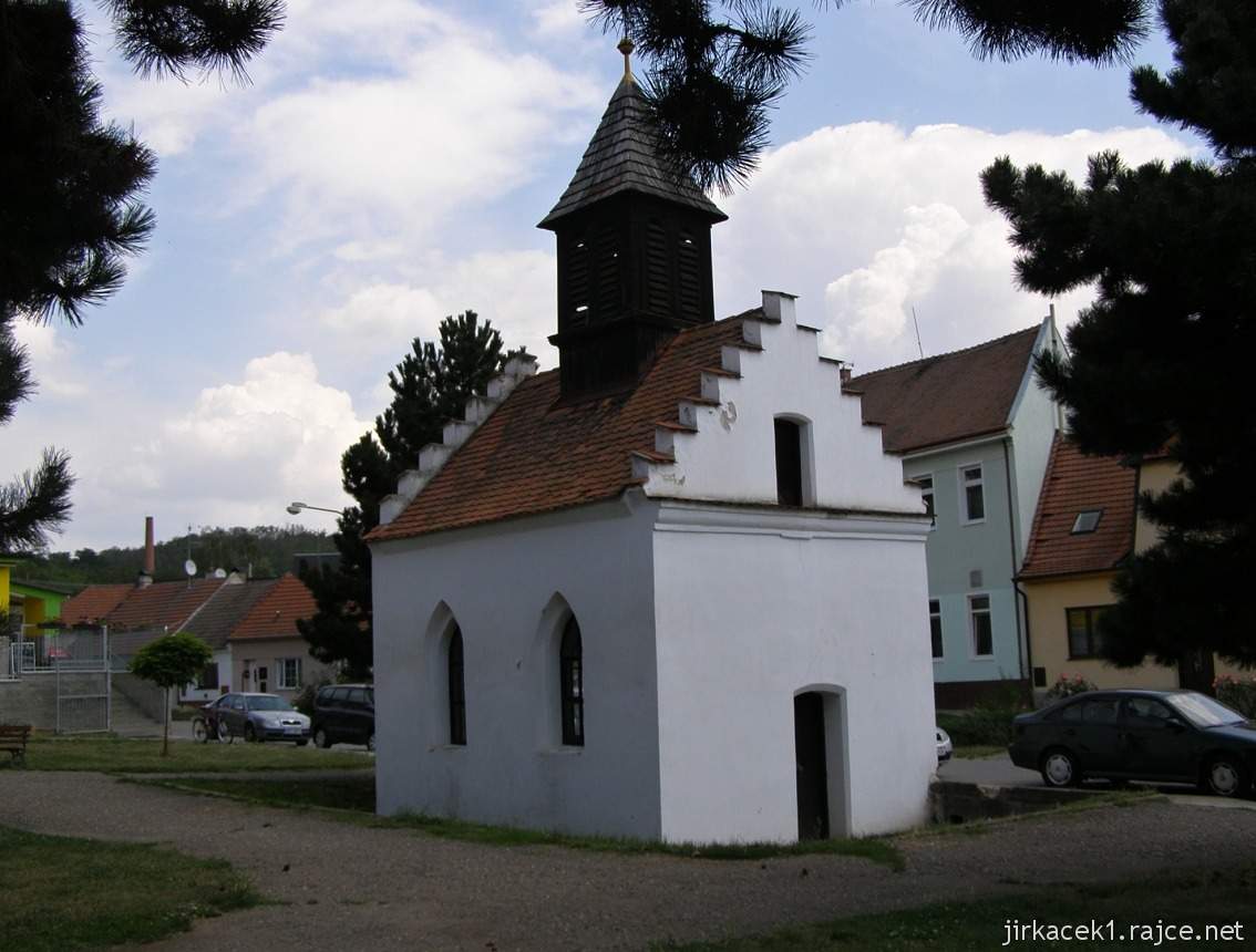 Dolní Kounice - kaple sv. Jana Křtitele