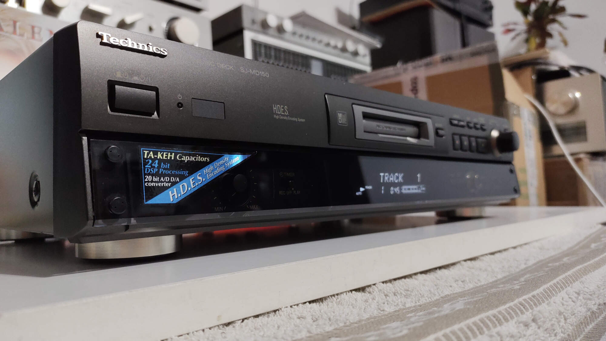 TECHNICS SJMD150 / Stereo Minidisc Deck + DO (Germany) 2 Aukro