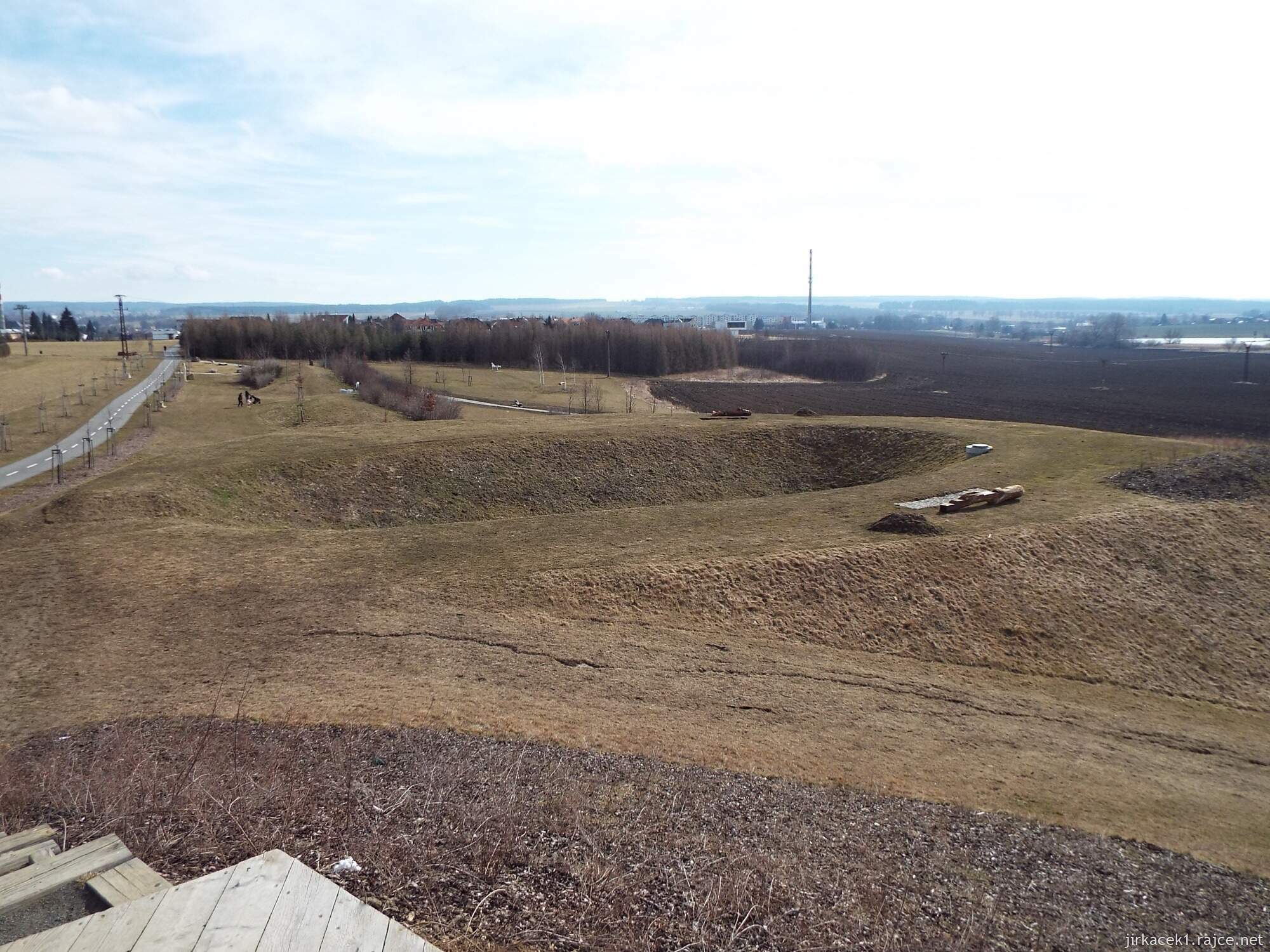 36 - Svitavy - Park patriotů 18 - celkový pohled na park