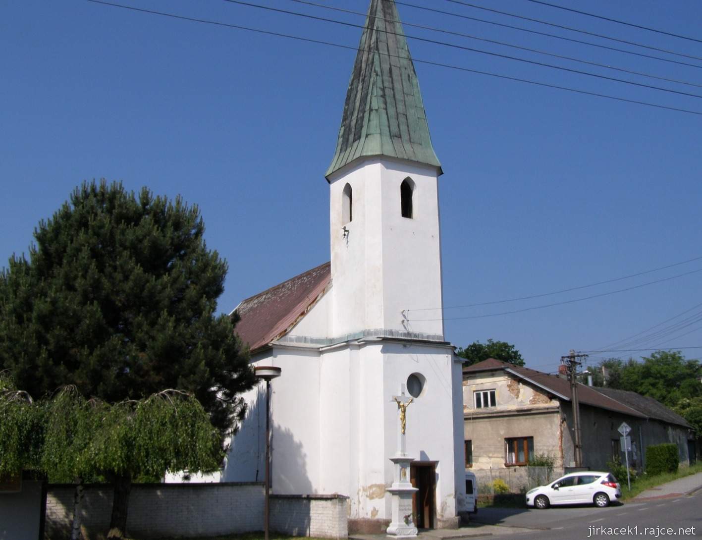 Jilešovice - kaple sv. Jana Nepomuckého