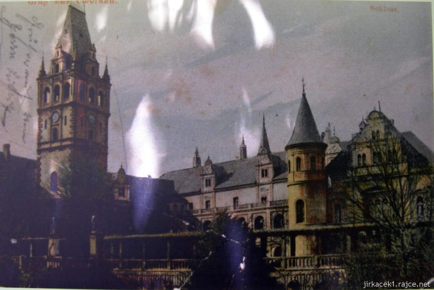 Tworków - ruiny zámku