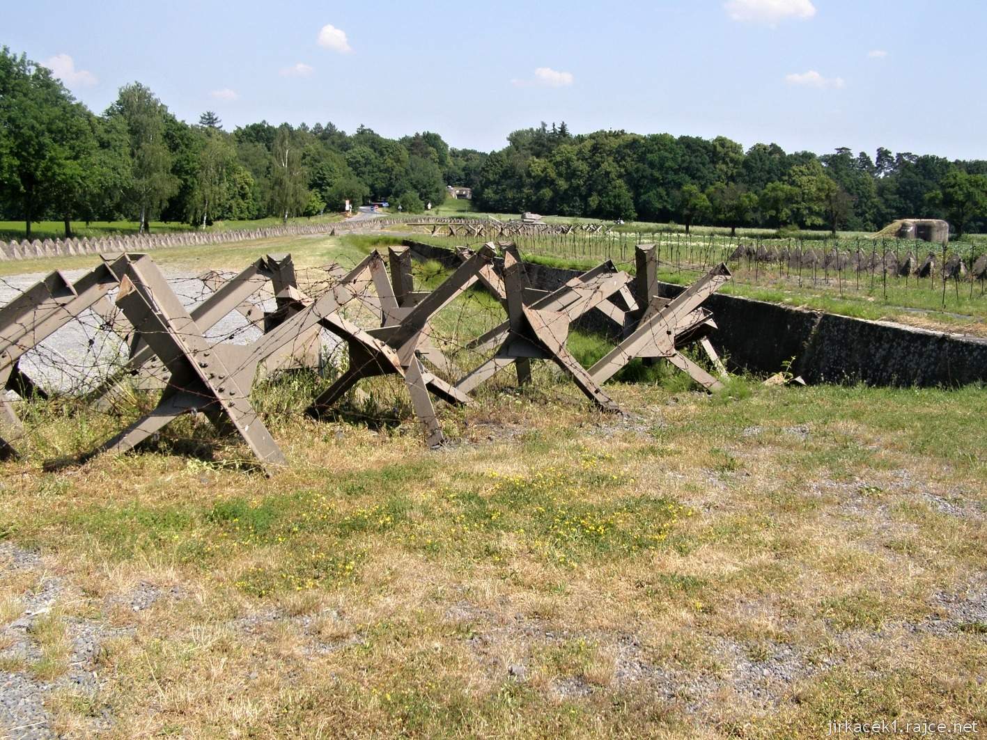 Darkovičky - čs. opevnění - pěchotní srub MO-S 19 Alej