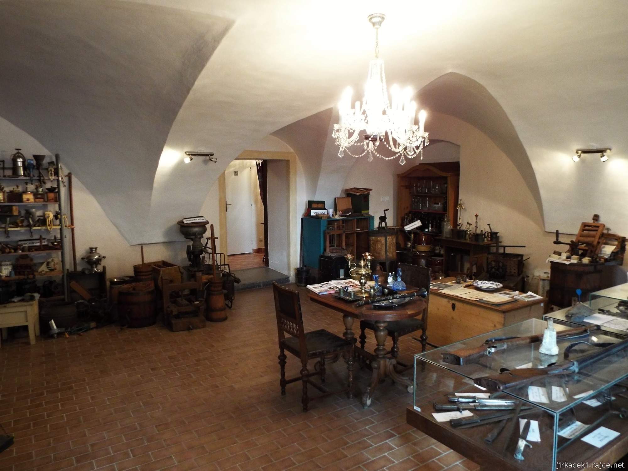 Konice - zámek - expozice řemesel