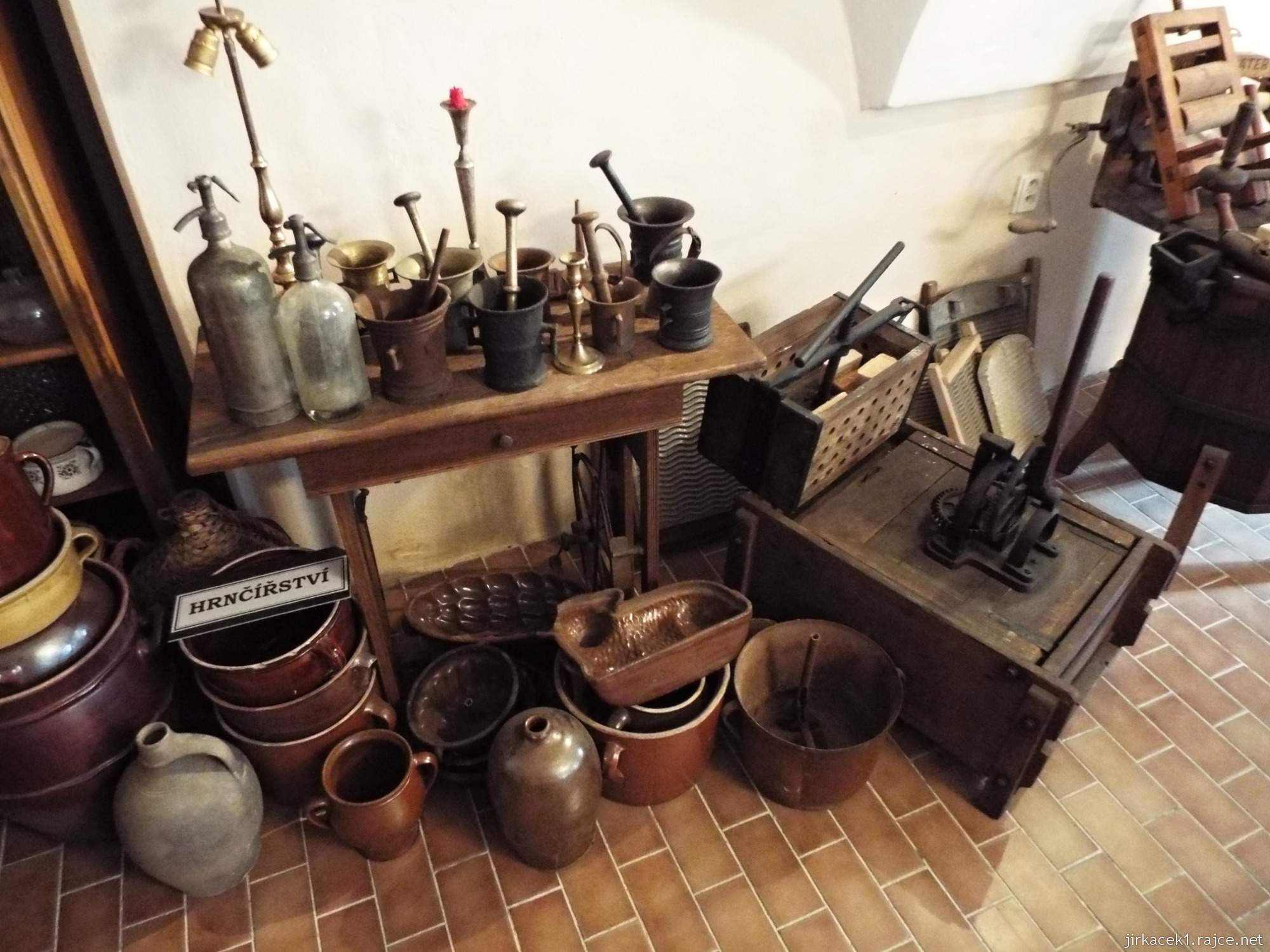 Konice - zámek - expozice řemesel