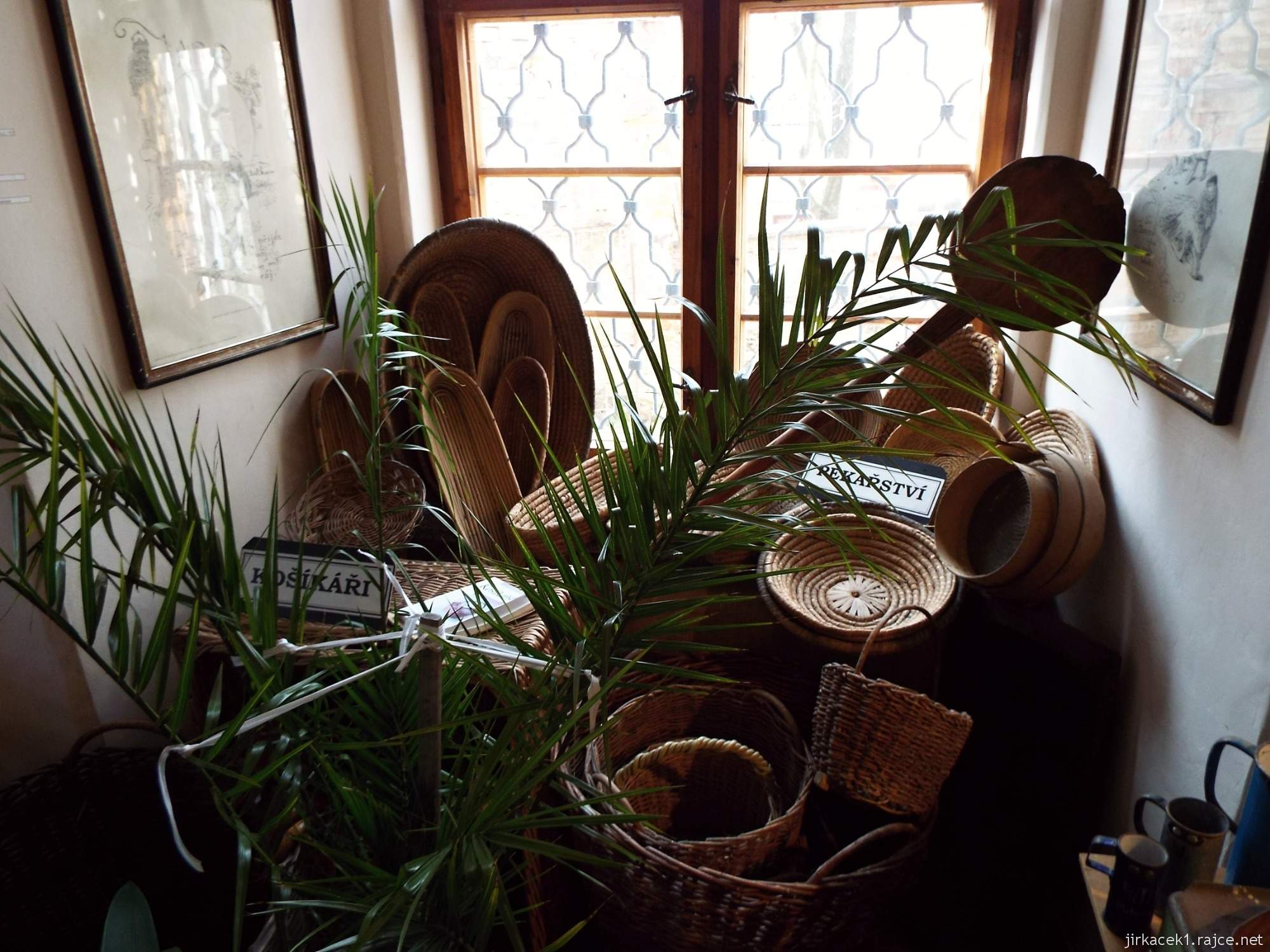 Konice - zámek - expozice řemesel