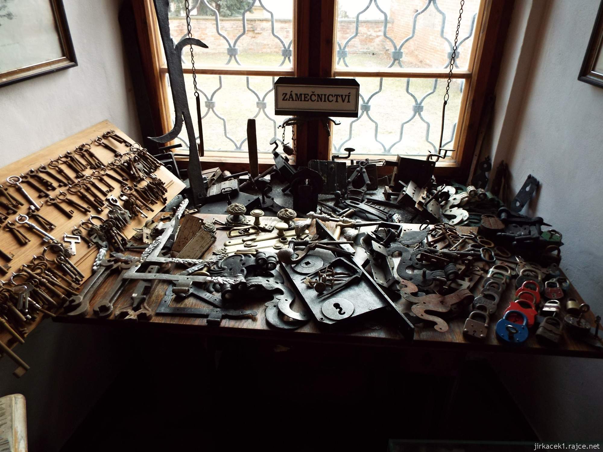 Konice - zámek - expozice řemesel