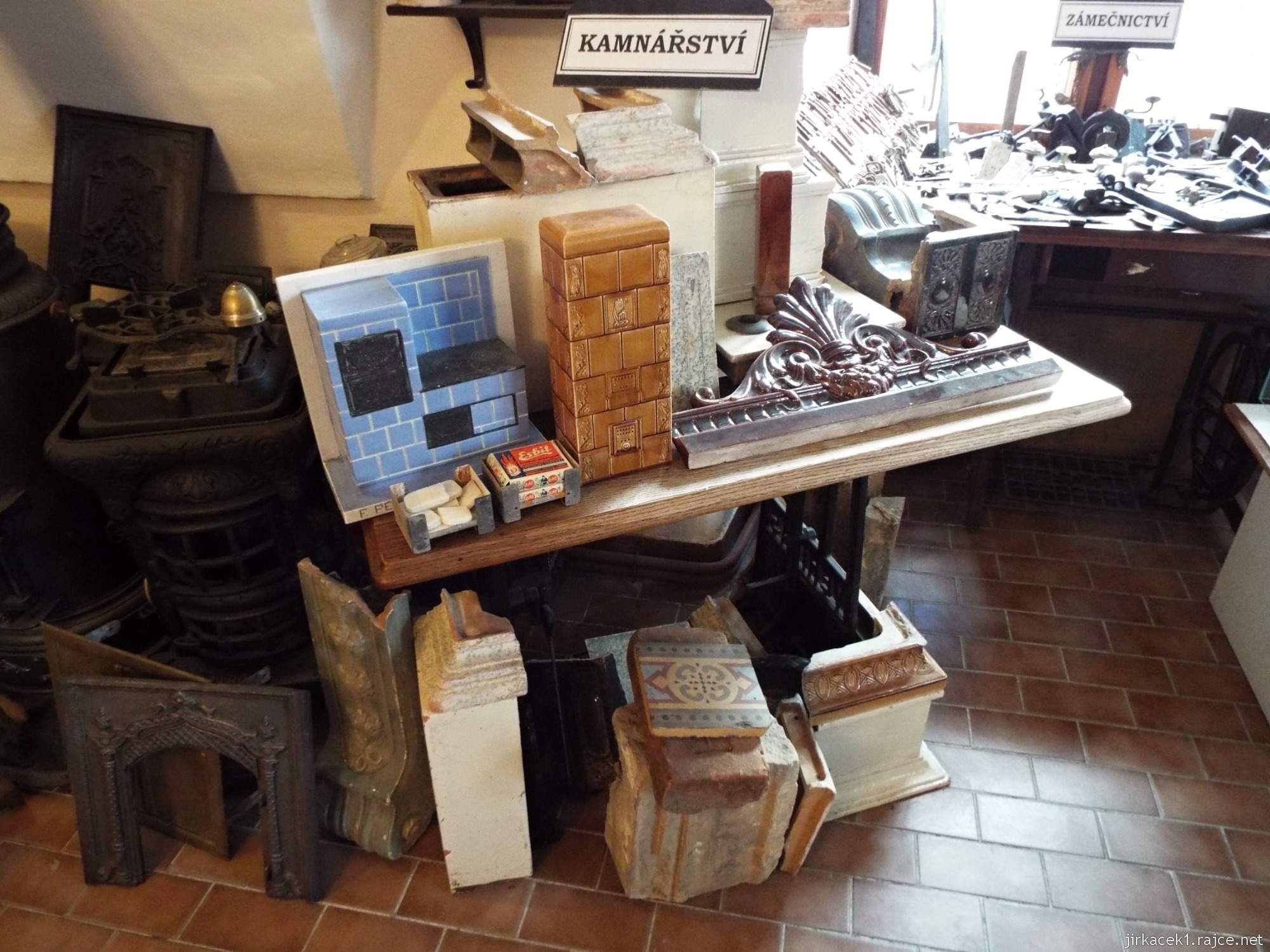 Konice - zámek - expozice řemesel