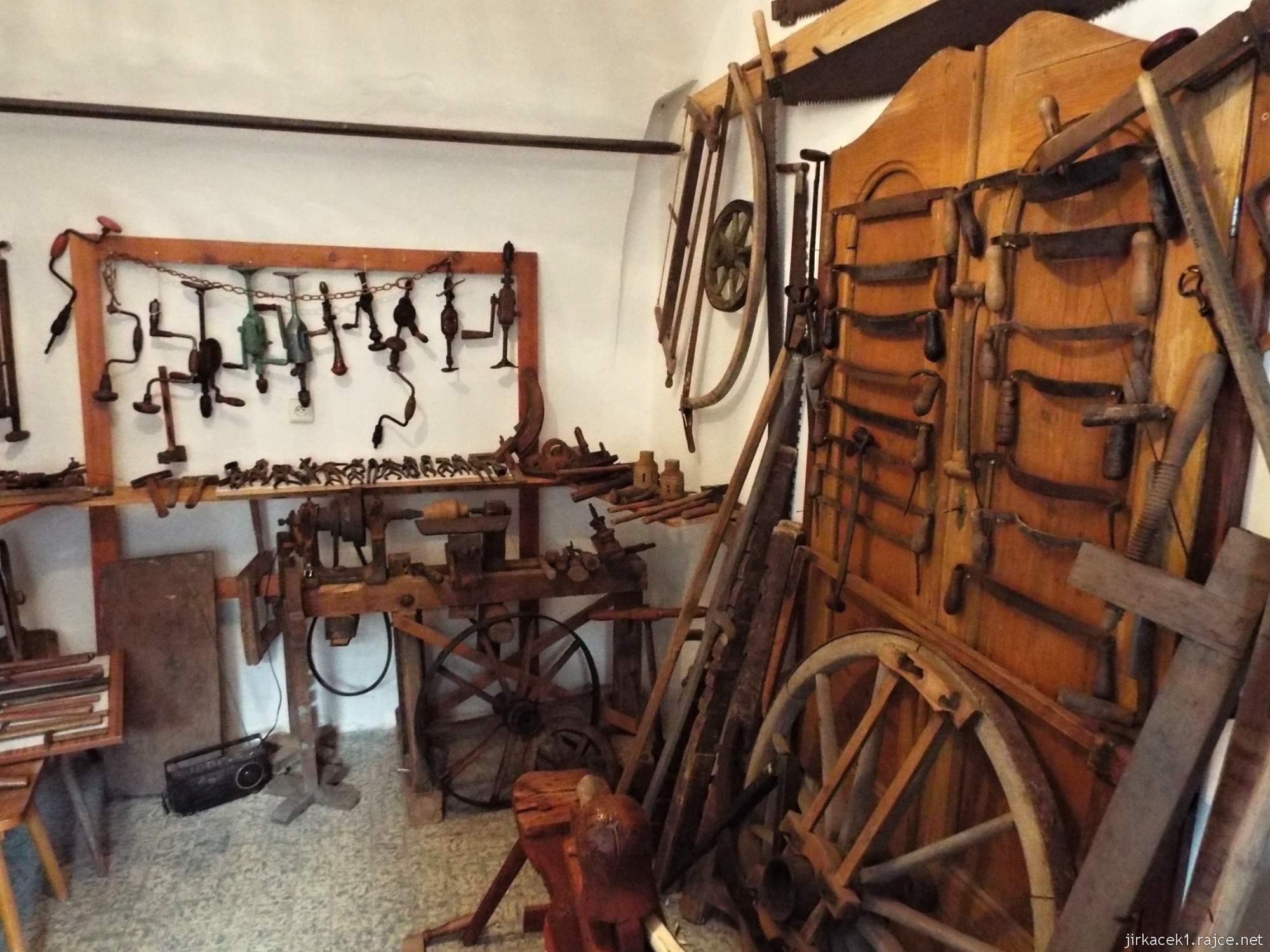 Konice - zámek - expozice řemesel