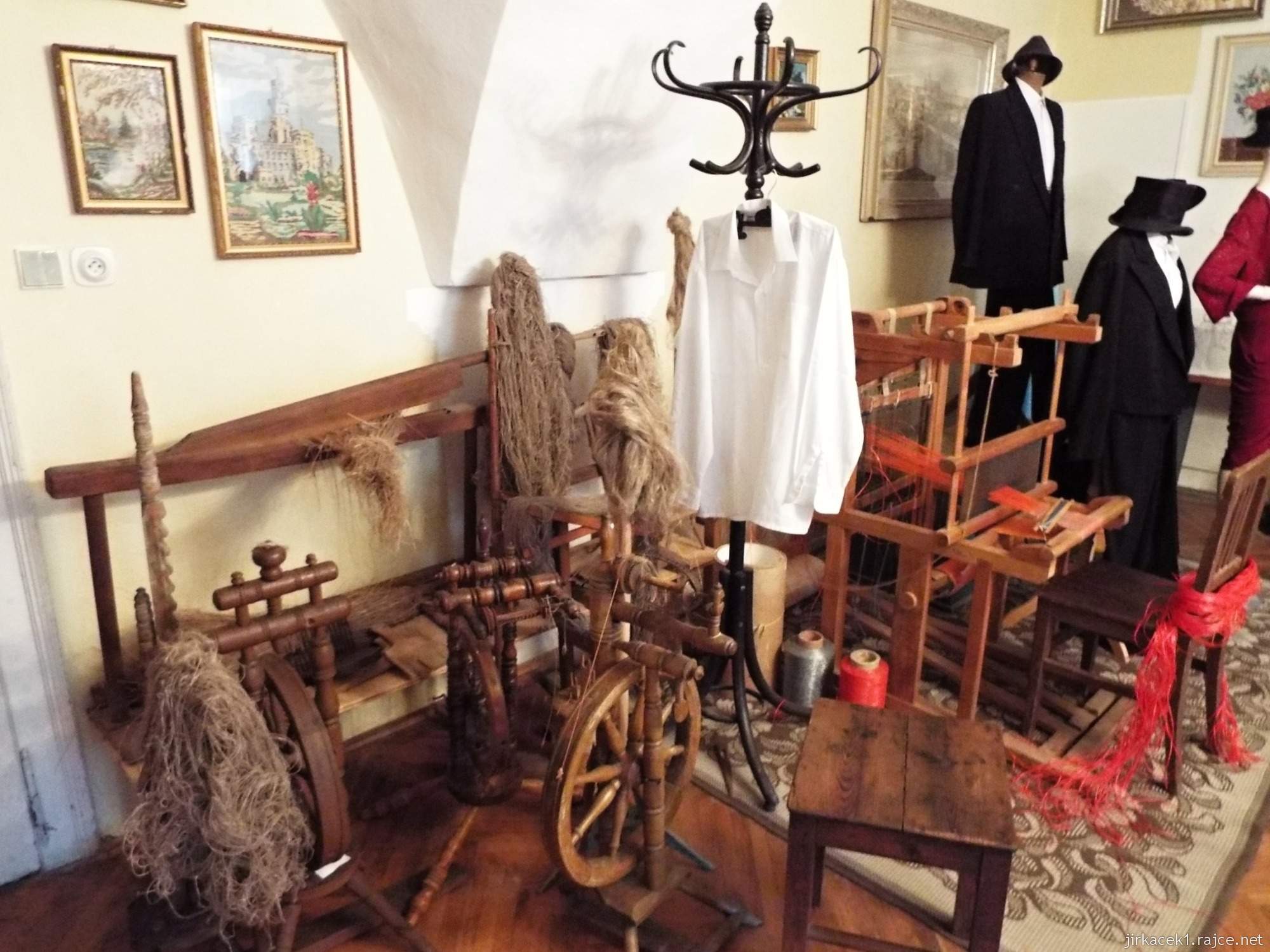 Konice - zámek - expozice řemesel