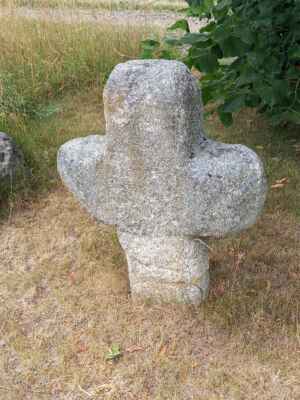 Grobau - smírčí kříž při cestě do Reinhardtswalde